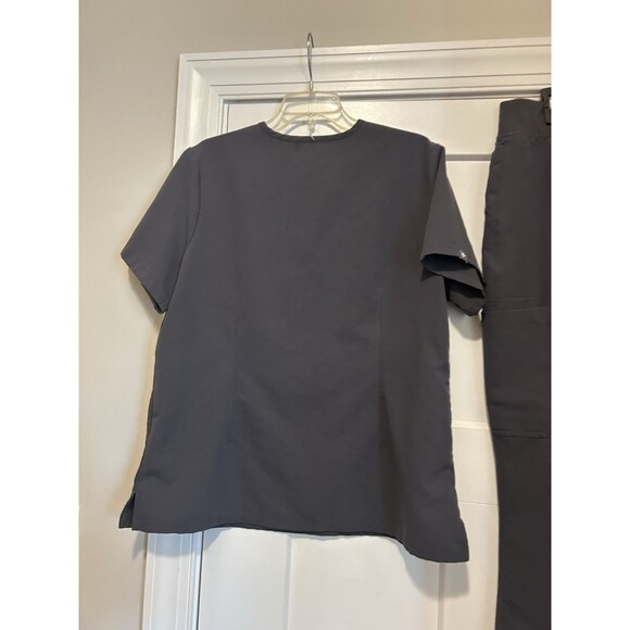 Figs Scrub Set Technical Collection Womens Catarina Top XL /Pants XL  T Gray - Picture 6 of 11
